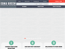 Tablet Screenshot of ednagreen.com